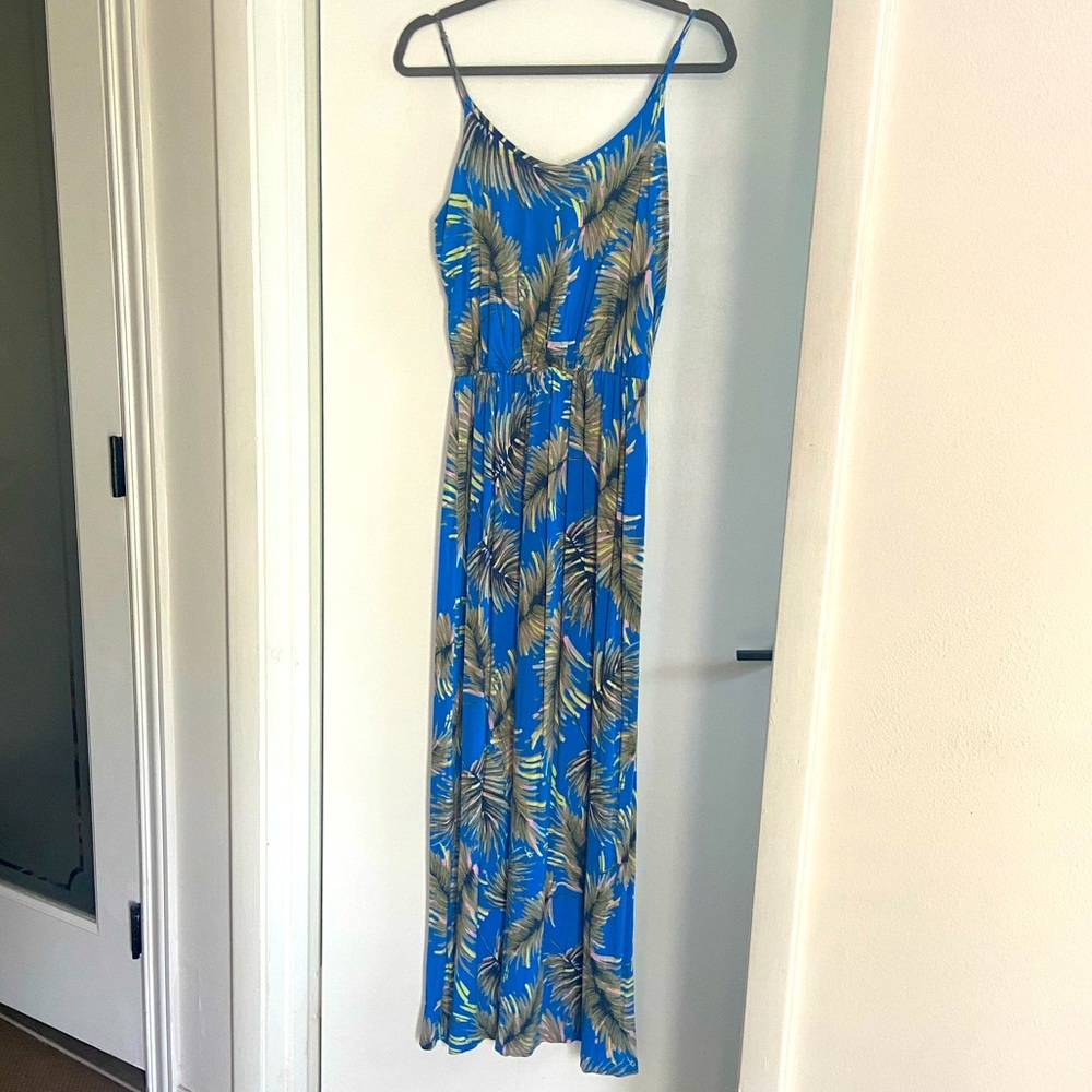 Tropical maxi dress